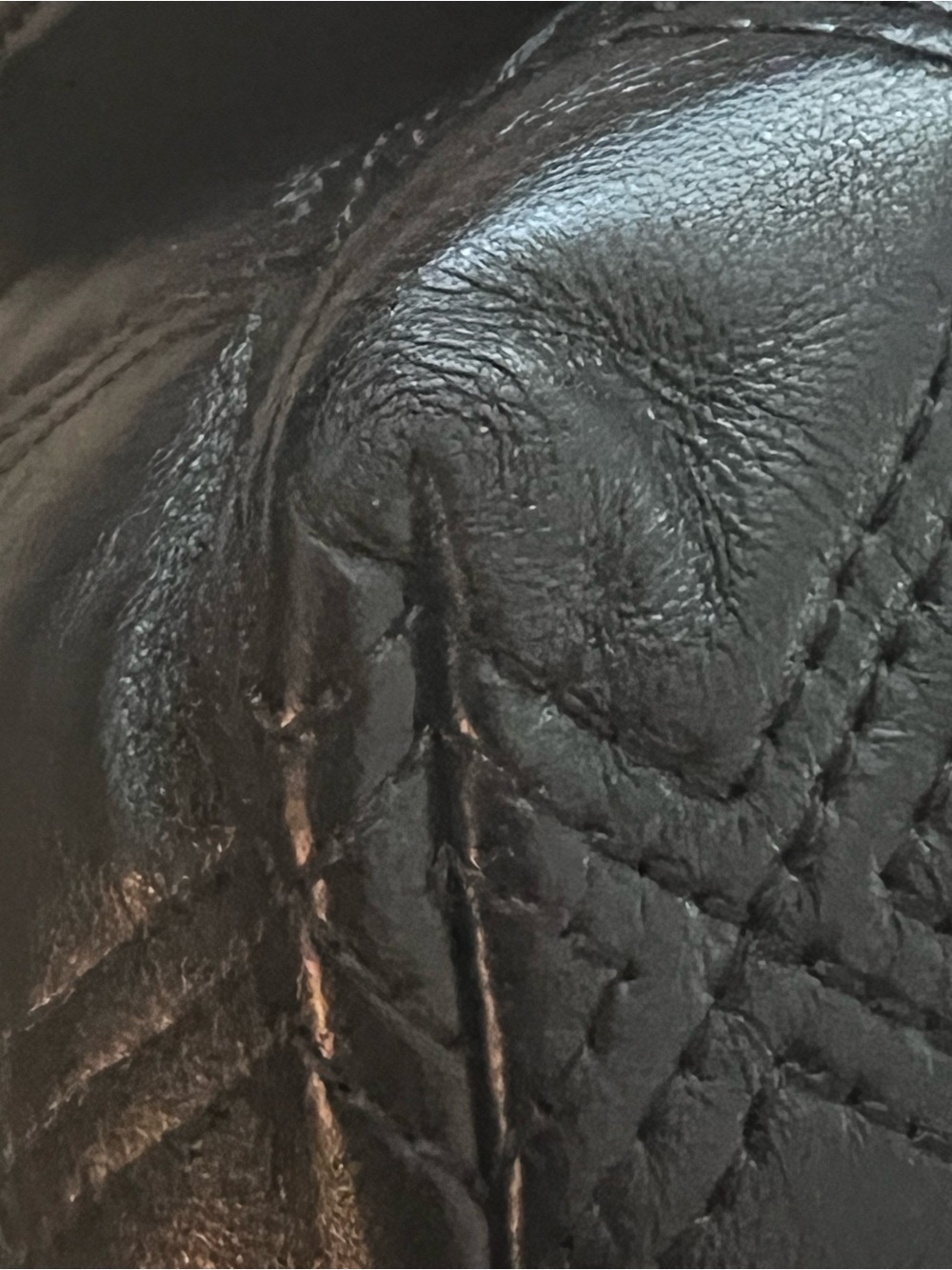 Tory Burch Black Quilted Leather Soft Fleming Shoulder Bag - Picture 7 of 14